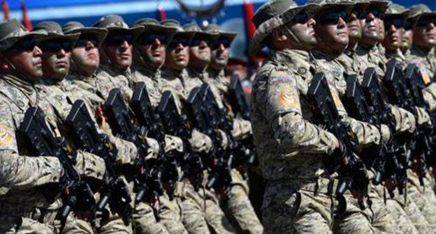 Soldiers of Azerbaijani National Army. Photo: press service of Russia's President, http://www.kremlin.ru/ https://ru.wikipedia.org Soldiers of Azerbaijani National Army. Photo: press service of Russia's President, http://www.kremlin.ru/ https://ru.wikipedia.org