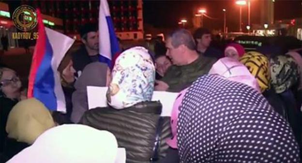 Meeting members of militants' families in Grozny Airport. Still picture: https://www.instagram.com/p/BbcngYfHsgk/?taken-by=kadyrov_95 Meeting members of militants' families in Grozny Airport. Still picture: https://www.instagram.com/p/BbcngYfHsgk/?taken-by=kadyrov_95
