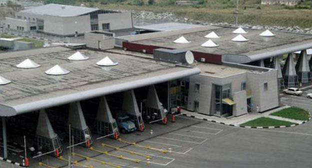Verkhniy Lars Border Crossing, North Ossetia. Photo: press service of Border Guard Service Department for North Ossetia. Verkhniy Lars Border Crossing, North Ossetia. Photo: press service of Border Guard Service Department for North Ossetia.