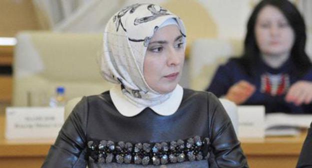 Aina Gamzatova. Photo: Russian Institute for Strategic Studies https://ru.wikipedia.org Aina Gamzatova. Photo: Russian Institute for Strategic Studies https://ru.wikipedia.org