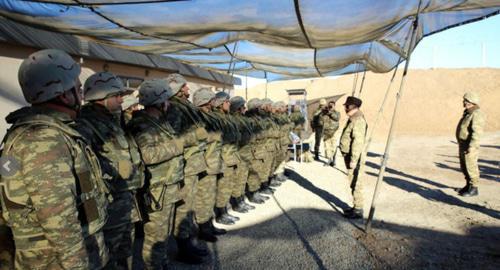 Soldiers of the Azerbaijani army. Photo https://mod.gov.az/ru/foto-arhiv-045/?gid=21153 Soldiers of the Azerbaijani army. Photo https://mod.gov.az/ru/foto-arhiv-045/?gid=21153