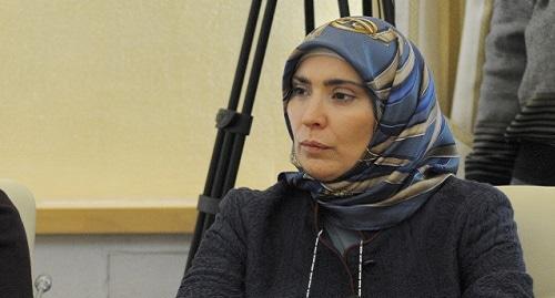 Aina Gamzatova. Photo: riss.ru Aina Gamzatova. Photo: riss.ru