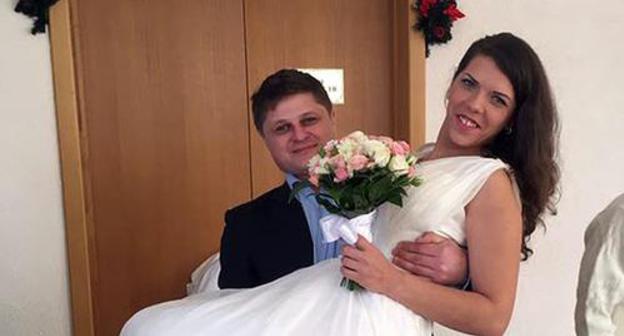 Wedding of Roman and Lydia Gabaev, December 22, 2017. Photo by A.Gabaev for the Caucasian Knot. Wedding of Roman and Lydia Gabaev, December 22, 2017. Photo by A.Gabaev for the Caucasian Knot.