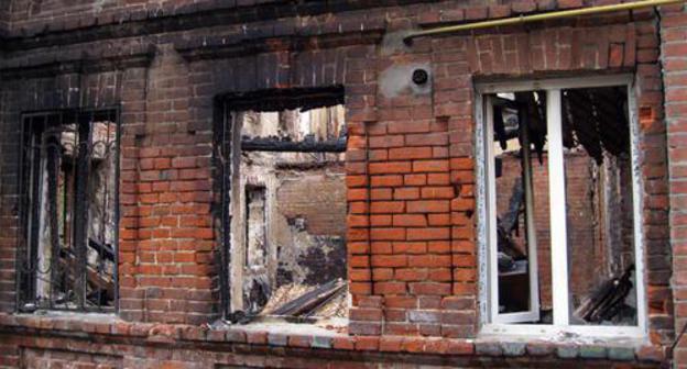 Aftermath of fire in Rostov-on-Don, August 21, 2017. Photo by Konstantin Volgin for the Caucasian Knot. Aftermath of fire in Rostov-on-Don, August 21, 2017. Photo by Konstantin Volgin for the Caucasian Knot.