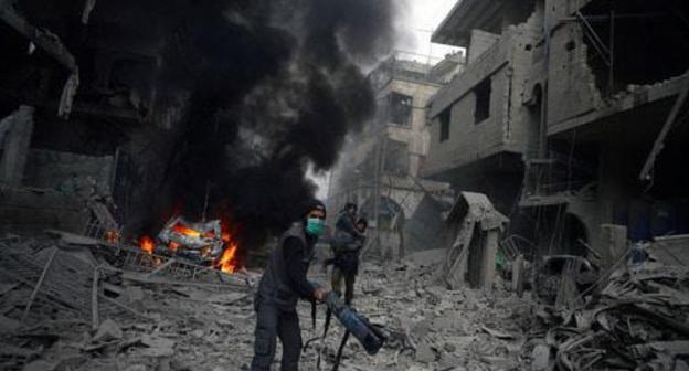 War in Syria. Damascus, January 6, 2018. Photo: REUTERS/ Bassam Khabieh War in Syria. Damascus, January 6, 2018. Photo: REUTERS/ Bassam Khabieh
