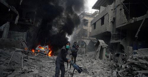 War in Syria. Damascus, January 6, 2018. Photo: REUTERS/ Bassam Khabieh War in Syria. Damascus, January 6, 2018. Photo: REUTERS/ Bassam Khabieh