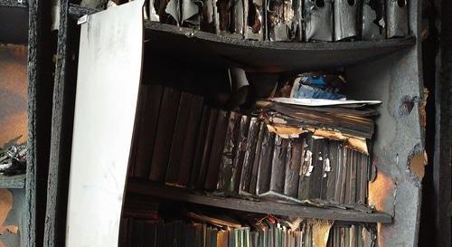 Arson attack on ‘Memorial’ Nazran office, January 17, 2018. Photo by the Caucasian Knot correspondent. Arson attack on ‘Memorial’ Nazran office, January 17, 2018. Photo by the Caucasian Knot correspondent.