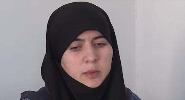Aminat Avturkhanova. Photo: screenshot of the video by XUNHR Grozny https://www.youtube.com/watch?v=uXC8GDdGV1g Aminat Avturkhanova. Photo: screenshot of the video by XUNHR Grozny https://www.youtube.com/watch?v=uXC8GDdGV1g