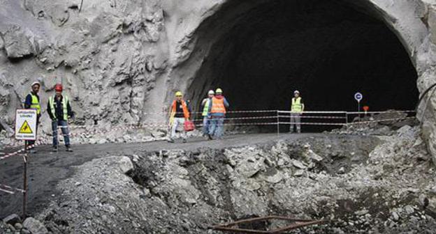 A tunnel construction. © photo by press-service of Georgian ministry of regional development https://sputnik-georgia.ru A tunnel construction. © photo by press-service of Georgian ministry of regional development https://sputnik-georgia.ru