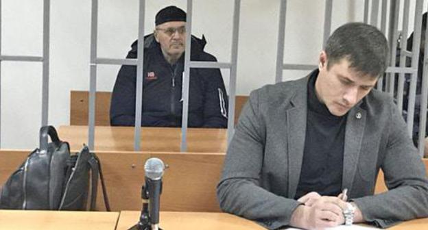 Oyub Titiev (on the left) and his advocate Pyotr Zaikin. Photo: press service of the HRC "Memorial" Oyub Titiev (on the left) and his advocate Pyotr Zaikin. Photo: press service of the HRC "Memorial"