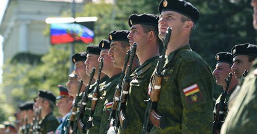 Soldiers of South-Ossetian army. Photo: Sputnik / Ada Bagian Soldiers of South-Ossetian army. Photo: Sputnik / Ada Bagian