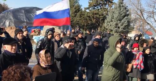 "Voters' Strike" in Makhachkala, January 28, 2018. Video by the Caucasian Knot https://www.youtube.com/watch?v=aOmrqq0IU2Q "Voters' Strike" in Makhachkala, January 28, 2018. Video by the Caucasian Knot https://www.youtube.com/watch?v=aOmrqq0IU2Q