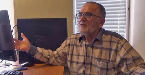 Kazim Nurmagomedov give interview to the 'Caucasian Knot'. Still picture of video posted at http://www.kavkaz-uzel.eu/videos/4969 Kazim Nurmagomedov give interview to the 'Caucasian Knot'. Still picture of video posted at http://www.kavkaz-uzel.eu/videos/4969