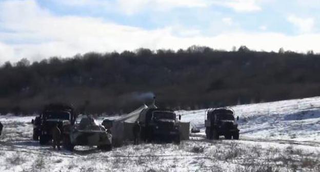 Special operation in Ingushetia, February 10, 2018. Screenshot of video posted by NAC, http://nac.gov.ru/kontrterroristicheskie-operacii/v-ingushetii-v-hode-kto-neytralizovany-dvoe.html Special operation in Ingushetia, February 10, 2018. Screenshot of video posted by NAC, http://nac.gov.ru/kontrterroristicheskie-operacii/v-ingushetii-v-hode-kto-neytralizovany-dvoe.html