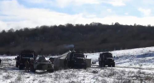 Special operation in Ingushetia, February 10, 2018. Screenshot of video posted by NAC, http://nac.gov.ru/kontrterroristicheskie-operacii/v-ingushetii-v-hode-kto-neytralizovany-dvoe.html Special operation in Ingushetia, February 10, 2018. Screenshot of video posted by NAC, http://nac.gov.ru/kontrterroristicheskie-operacii/v-ingushetii-v-hode-kto-neytralizovany-dvoe.html