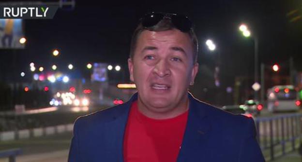 Sochi resident Maxim Kolomeitsev. Screenshot: https://www.youtube.com/watch?v=g47uoWsxzos Sochi resident Maxim Kolomeitsev. Screenshot: https://www.youtube.com/watch?v=g47uoWsxzos
