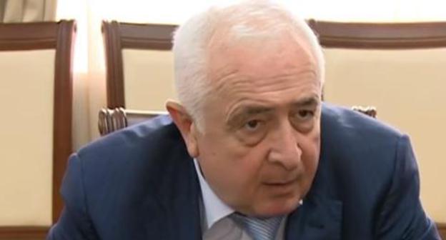 Ibragim Kazibekov, Minister of Construction, Architecture and Housing of Dagestan. Screenshot of video posted by ‘Dagestan’ TV company YouTube channel. Ibragim Kazibekov, Minister of Construction, Architecture and Housing of Dagestan. Screenshot of video posted by ‘Dagestan’ TV company YouTube channel.