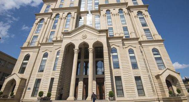 Central Election Commission of Azerbaijan. Photo: © Sputnik / Murad Orujov https://ru.sputnik.az/azerbaijan/20180206/413931732/cik-prezidentskie-vibori-data.html Central Election Commission of Azerbaijan. Photo: © Sputnik / Murad Orujov https://ru.sputnik.az/azerbaijan/20180206/413931732/cik-prezidentskie-vibori-data.html
