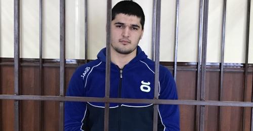 Bagir Makhmudov in Makhachkala court, February 16, 2018. Photo by Patimat Makhmudova for the Caucasian Knot. Bagir Makhmudov in Makhachkala court, February 16, 2018. Photo by Patimat Makhmudova for the Caucasian Knot.