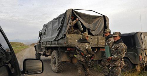 On the troop contact line in Nagorno-Karabakh. Photo © Sputnik/ Asatur Yesayants https://ru.armeniasputnik.am/karabah/20171103/9310040/zamglavy-mid-armenii-odnostoronnie-ustupki-po-karabahu-ehto-mazohizm.html On the troop contact line in Nagorno-Karabakh. Photo © Sputnik/ Asatur Yesayants https://ru.armeniasputnik.am/karabah/20171103/9310040/zamglavy-mid-armenii-odnostoronnie-ustupki-po-karabahu-ehto-mazohizm.html