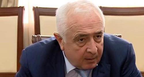 Minister of Construction of Dagestan Ibragim Kazibekov. Screenshot from YouTube Channel of 'Dagestan' TV Company Minister of Construction of Dagestan Ibragim Kazibekov. Screenshot from YouTube Channel of 'Dagestan' TV Company