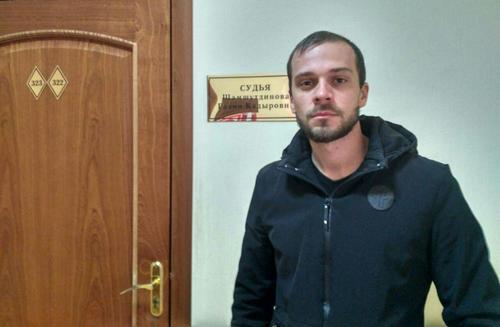 Vyacheslav Kalmykov in the Kirov District Court of Astrakhan, March 2, 2018. Photo by Olga Veter for the 'Caucasian Knot'. Vyacheslav Kalmykov in the Kirov District Court of Astrakhan, March 2, 2018. Photo by Olga Veter for the 'Caucasian Knot'.