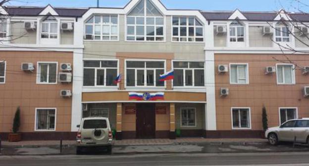 Soviet District Court of Makhachkala. Photo: press service of Dagestani Supreme Court, http://vs.dag.sudrf.ru Soviet District Court of Makhachkala. Photo: press service of Dagestani Supreme Court, http://vs.dag.sudrf.ru