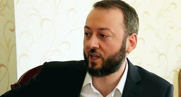 Magomed Khazbiev. Screenshot from video posted at IA Magas Life Youtube Channel Magomed Khazbiev. Screenshot from video posted at IA Magas Life Youtube Channel