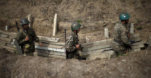 Front line in Nagorno-Karabakh. Photo: REUTERS/Staff Front line in Nagorno-Karabakh. Photo: REUTERS/Staff