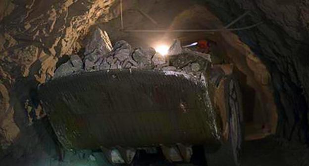 A mine in Georgia. Photo: Pavel Lisicin, Sputnik A mine in Georgia. Photo: Pavel Lisicin, Sputnik
