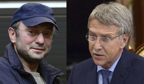 Suleiman Kerimov (left) and Leonid Mikhelson. Photo: REUTERS/Stringer, Общественное достояние https://ru.wikipedia.org Suleiman Kerimov (left) and Leonid Mikhelson. Photo: REUTERS/Stringer, Общественное достояние https://ru.wikipedia.org