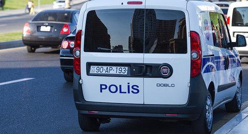 A police car in Azerbaijan. Photo © Sputnik / Murad Orujov https://ru.sputnik.az/incidents/20180428/415087934/baku-zaderzhany-vooruzhennye-lica.html A police car in Azerbaijan. Photo © Sputnik / Murad Orujov https://ru.sputnik.az/incidents/20180428/415087934/baku-zaderzhany-vooruzhennye-lica.html