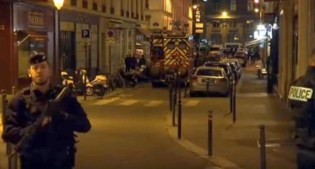Police at the site of the terror act in Paris on May 12, 2018. Photo: screenshot of the video https://www.youtube.com/watch?v=Qq0bjAKB9TQ Police at the site of the terror act in Paris on May 12, 2018. Photo: screenshot of the video https://www.youtube.com/watch?v=Qq0bjAKB9TQ