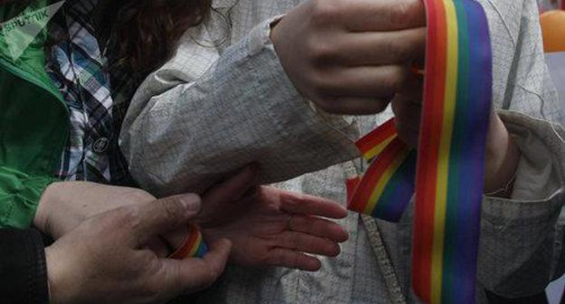 An LGBT rally. Photo Sputnik / Vadim Zhernov https://sputnik-georgia.ru/Tbilisi/20171106/238066336/Sportivnyj-LGBT-skandal-v-Gruzii-akcija-protesta-snova-proshla-v-Tbilisi.html An LGBT rally. Photo Sputnik / Vadim Zhernov https://sputnik-georgia.ru/Tbilisi/20171106/238066336/Sportivnyj-LGBT-skandal-v-Gruzii-akcija-protesta-snova-proshla-v-Tbilisi.html