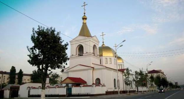 The Archangel Michael Church in Grozny. Photo by Sergei Krasnov http://ru.wikipedia.org/ The Archangel Michael Church in Grozny. Photo by Sergei Krasnov http://ru.wikipedia.org/
