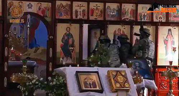 Special operation at the Archangel Michael Church. Screenshot from video: https://www.youtube.com/watch?v=pyDFzARA7zw Special operation at the Archangel Michael Church. Screenshot from video: https://www.youtube.com/watch?v=pyDFzARA7zw