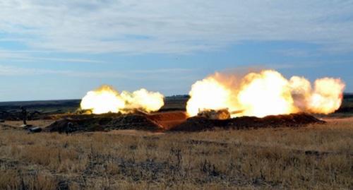Military exercises held in Azerbaijan in 2017. Photo from the website of the Azerbaijani Ministry of Defence Military exercises held in Azerbaijan in 2017. Photo from the website of the Azerbaijani Ministry of Defence