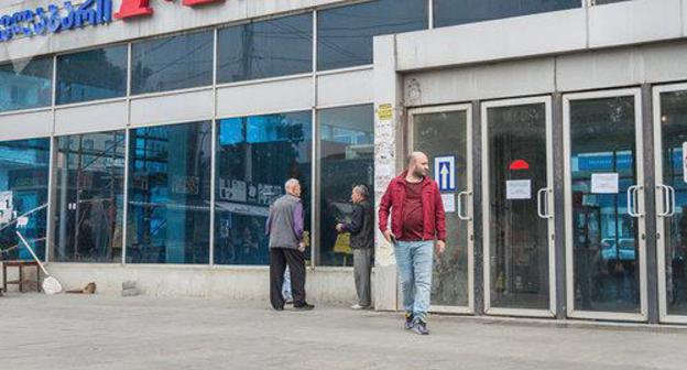 Tbilisi metro station. Photo: Sputnik / Levan Avlabreli, https://sputnik-georgia.com/society/20180606/240765331/konsensusi-migweulia-metromushaobas-1400-zeganaaxlebs.html Tbilisi metro station. Photo: Sputnik / Levan Avlabreli, https://sputnik-georgia.com/society/20180606/240765331/konsensusi-migweulia-metromushaobas-1400-zeganaaxlebs.html