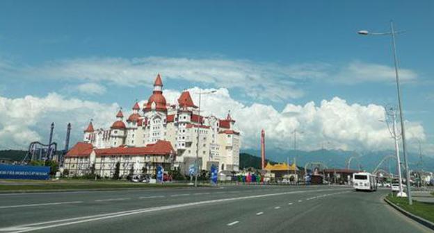 Hotel in Sochi. Photo by Svetlana Kravchenko for the Caucasian Knot Hotel in Sochi. Photo by Svetlana Kravchenko for the Caucasian Knot