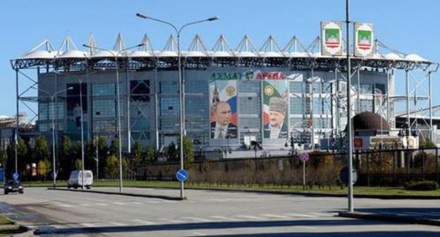 The "Akhmat Arena" Stadium in Grozny. Photo: REUTERS/Said Tsarnayev The "Akhmat Arena" Stadium in Grozny. Photo: REUTERS/Said Tsarnayev