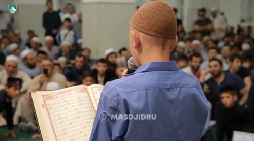 A contest of Koran reciters held in Makhachkala. Screenshot of a video https://www.youtube.com/watch?v=FXC1_qLM3aA A contest of Koran reciters held in Makhachkala. Screenshot of a video https://www.youtube.com/watch?v=FXC1_qLM3aA