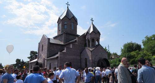 "Surb Vardanank" church in the city of Chartar. Photo by Alvard Grigoryan for the Caucasian Knot "Surb Vardanank" church in the city of Chartar. Photo by Alvard Grigoryan for the Caucasian Knot