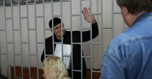 Oyub Titiev. Photo: press service of HRC "Memorial". Oyub Titiev. Photo: press service of HRC "Memorial".