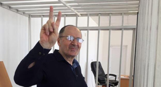 Oyub Titiev. Photo: press service of HRC "Memorial". Oyub Titiev. Photo: press service of HRC "Memorial".