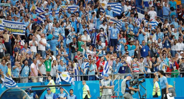 Spectators at the World Cup march in Rostov-on-Don. Photo: REUTERS/Carlos Garcia Rawlins Spectators at the World Cup march in Rostov-on-Don. Photo: REUTERS/Carlos Garcia Rawlins
