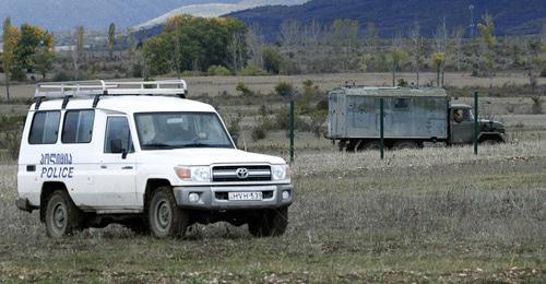 Border of South Ossetia and Georgia. Photo: REUTERS/David Mdzinarishvili Border of South Ossetia and Georgia. Photo: REUTERS/David Mdzinarishvili