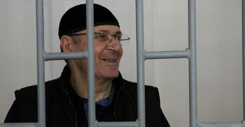 Oyub Titiev. Photo: press service of HRC "Memorial". Oyub Titiev. Photo: press service of HRC "Memorial".