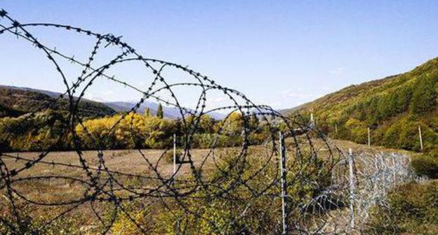 South Ossetia-Georgia border. Photo: Sputnik / Natalia Airiyan, https://sputnik-ossetia.ru/South_Ossetia/20180505/6325992.html South Ossetia-Georgia border. Photo: Sputnik / Natalia Airiyan, https://sputnik-ossetia.ru/South_Ossetia/20180505/6325992.html