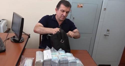 Vachagan Kazaryan after detention. Photo: screenshot of the video on YouTube NewsamChannel Vachagan Kazaryan after detention. Photo: screenshot of the video on YouTube NewsamChannel
