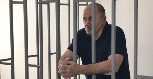 Oyub Titiev. Photo by the press service of the Human Rights Centre "Memorial" Oyub Titiev. Photo by the press service of the Human Rights Centre "Memorial"